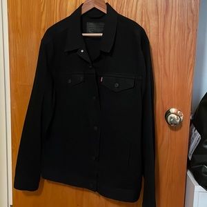 Mens Black Denim Levi’s Jacket